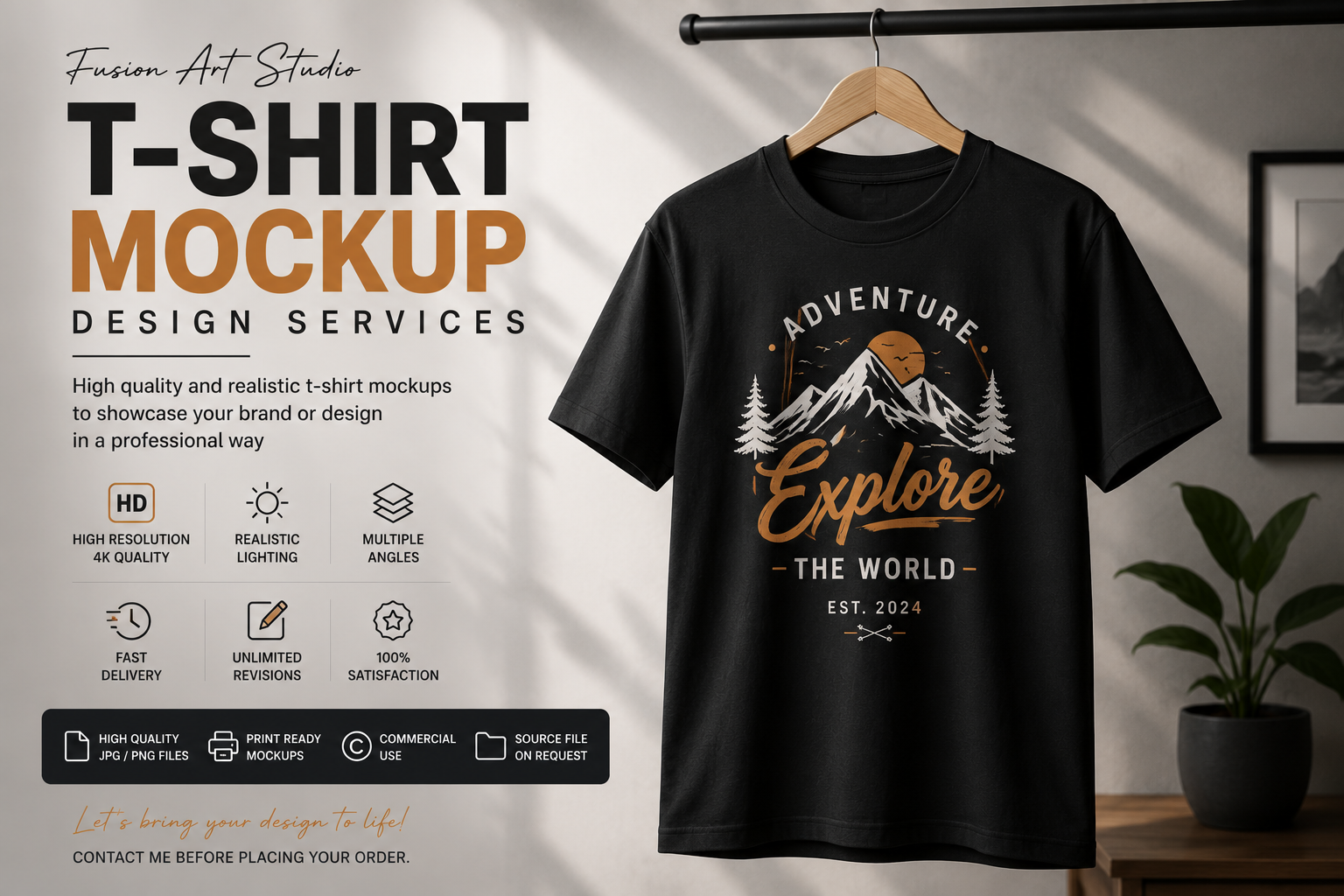 i will create 3d product mockup and 3d max in photoshop